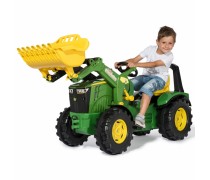 Minamas traktorius su kaušu - vaikams nuo 3 iki 10 metų | X-Trac Premium | Rolly Toys 651047